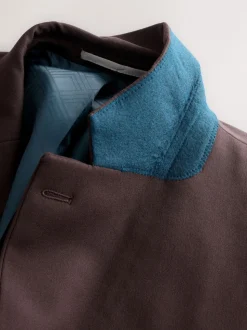 Marron - Coupe sur mesure - Veste de costume stretch Motionflex