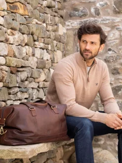 Marron - Fourre-tout Keswick en cuir Lakeland