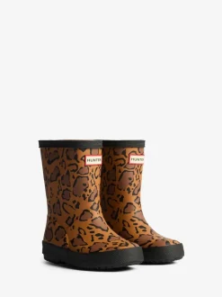 Marron - Hunter Kids First Matte Wellies