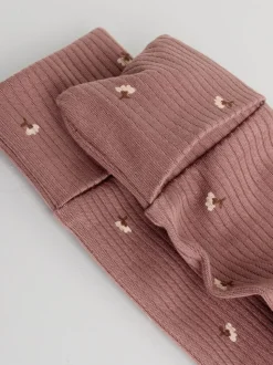 Marron à imprimé petites fleurs - Combinaisons de nuit pour bébé 3 Pack (0-2ans)