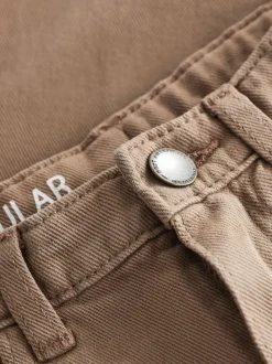 Marron - Jeans extensibles (3-17yrs)