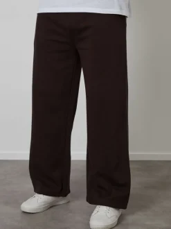 Marron - Jogging Threadbare jambes larges