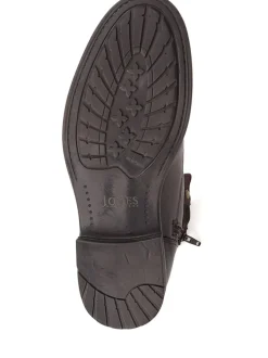 Marron - Jones Bootmaker Docklands Dentelle Bottes/Bottines en cuir