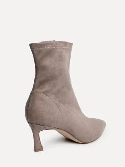 Marron - Linzi Bottes/Bottines montante à talon chaton