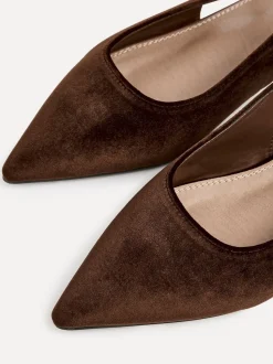 Marron - Linzi Clasica à talons bas