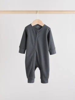 Marron - Lot de 3 dors-bien sans pieds zippés pour bébé (0mois3ans)