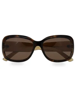 Marron - Lunettes de soleil Charlotte Ted Baker écaille de tortue