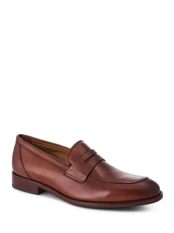 Marron - Mocassins Jones Bootmaker Penny en cuir