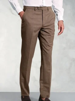 Marron - Pantalon Brook Taverner en flanelle