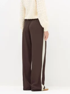 Marron - Pantalon Long Tall Sally large