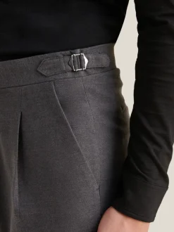 Marron - Pantalon Peckham Rye Smart taille haute