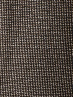 Marron - Pantalons Coupe ajustée texturés à dos élastique extensible