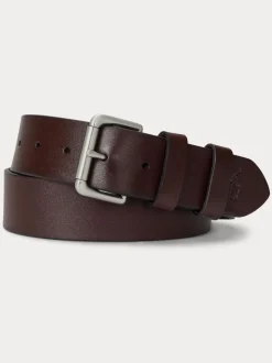 Marron - Polo Ralph Lauren Leather Jeans Belt