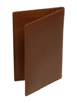 Marron - Porte-cartes en cuir Pure Luxuries London 'George'