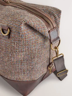 Marron - Sac fourre-tout Harris Tweed Weekend