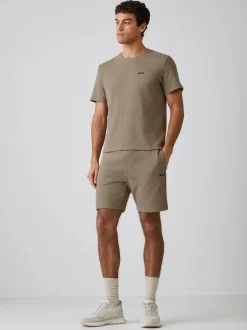 Marron - Short gaufré BOSS