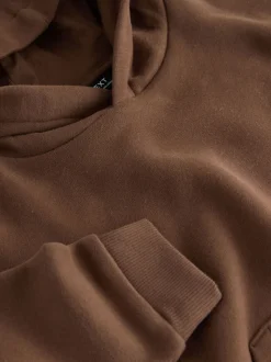 Marron - Sweat à capuche à manches longues (3mths-7yrs)