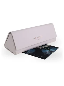 Marron écaille de tortue - Ted Baker Lunettes de soleil classiques pour les yeux ronds