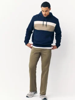 Marron champignon - Ajustement droit - Jeans stretch de confort