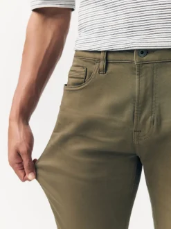 Marron champignon - Skinny Fit (Skinny Fit) - Jeans stretch de confort