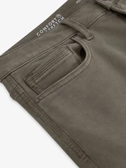 Marron champignon - Slim Fit (Slim Fit) - Jeans stretch de confort