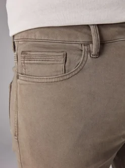 Marron champignon - Slim Fit (Slim Fit) - Jeans stretch de confort