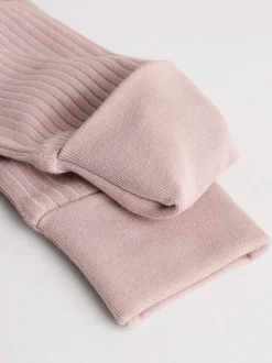 Marron chocolat - 3 Pack Baby Sleepsuits (0mths-3yrs)