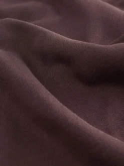 Marron chocolat - Ajustement droit - Pantalon de jogging épais décontracté à dos brossé