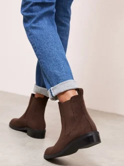 Marron chocolat - Bottines Friends Like These Comfort Chelsea