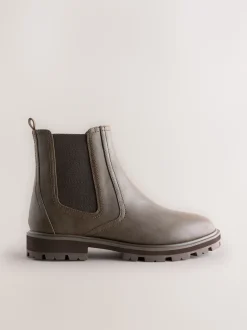 Marron chocolat - Chelsea Boots