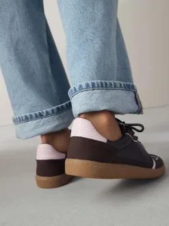 Marron chocolat - Formateurs lacets