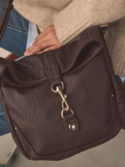 Marron chocolat - Sac à bandoulière Messenger