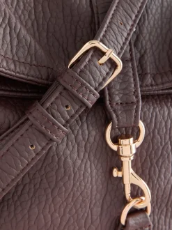 Marron chocolat - Sac à bandoulière Messenger