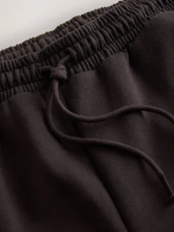 Marron chocolat - Survêtement Essential en jersey à poignets