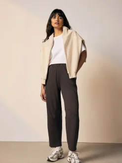 Marron chocolat - Survêtement haut de gamme épais à coupe ballon