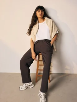 Marron chocolat - Survêtement haut de gamme épais à coupe ballon