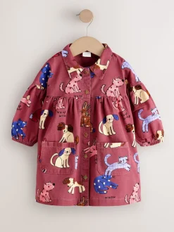 Marron chocolat Character - Robe en coton à manches longues (3mois8ans)