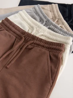 Marron chocolat/noir/pierre/gris - Short en jersey 3 Pack (3mois-7ans)