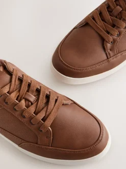 Marron fauve - Baskets casual chic