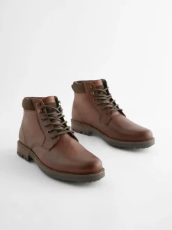 Marron fauve - bottes en cuir