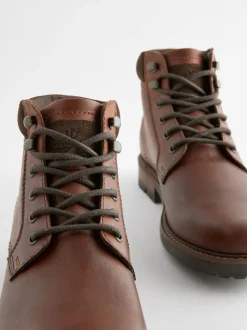 Marron fauve - bottes en cuir