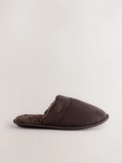 Marron fauve - Chaussons Mule