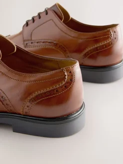 Marron fauve - Chaussures richelieu