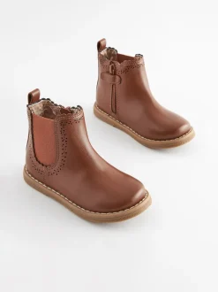 Marron fauve - Chelsea Ankle Boots