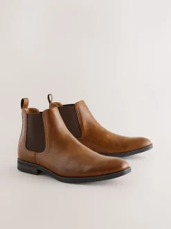 Marron fauve - Chelsea Boots