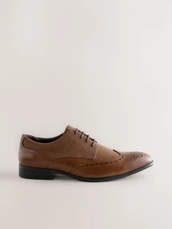 Marron fauve - Coupe classique - Chaussures richelieu