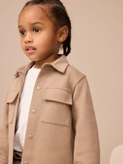 Marron fauve - Ensemble 3 pièces T-shirt et Survêtement (3mois-7ans)