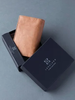 Marron fauve - Lakeland portefeuille Bowston en cuir à trois plis