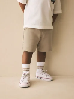 Marron fauve - Short en jersey (3mths-7yrs)