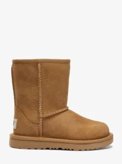 Marron noisette - Bottes courtes UGG classiques pour enfant